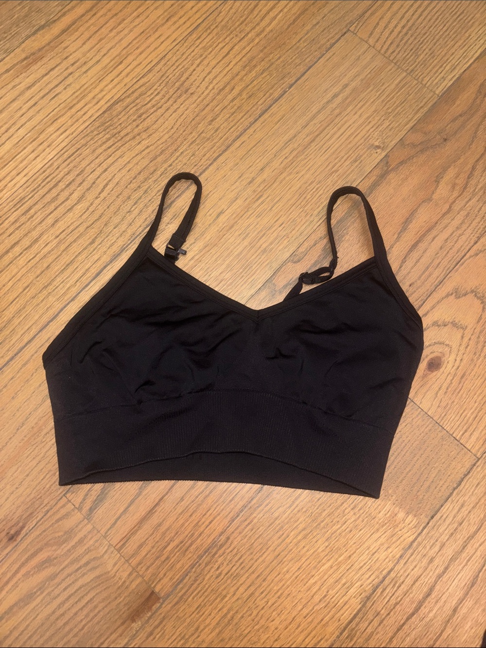 lululemon athletica Black Seamless Bralette